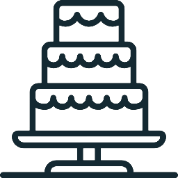 Blueberry Moon Cakes: a photo of a black and white wedding cake. www.blueberrymooncakes.co.uk. Bristol, UK